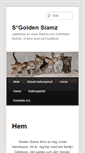 Mobile Screenshot of goldensiamz.se